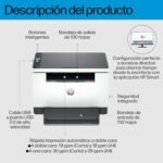 HP LaserJet M234d 8J9K4F, Laser Printer A4 Multifunction Double-Sided Monochrome Automatic Scanner, Copier (29 ppm, USB Only Connection, 500MHz Processor, 64MB Memory, Smart App) - Imagen 4