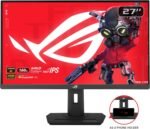 ASUS ROG Strix XG27UCS 27" Gaming Monitor, 4K UHD (3840x2160), 160Hz, 1ms (GTG), Fast IPS, Extreme Low Motion Blur Sync, USB Type-C, G-Sync, DisplayWidget Center, Tripod Socket, HDR - Image 3