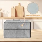 Small Appliances - Waterproof Dustproof Microwave Oven with Front Pocket for Kitchen Home Counter Office Hotel Apartment - Image 10