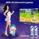 Game Console for Kids and Adults, Retro Video Game System with 100+ Games, 17 Camera AR Games, 2 Game Controllers, HD Output, Toy Gift for Boys and Girls from - Image 5