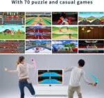 Game Console for Kids and Adults, Retro Video Game System with 100+ Games, 17 Camera AR Games, 2 Game Controllers, HD Output, Toy Gift for Boys and Girls from - Image 6