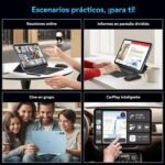 Android 16 Tablet 13.4" Octa-Core 2.2GHz, FHD+ 1920×1200 120Hz Display, 24GB RAM + 128GB ROM (2TB TF), 2 in 1 with Tablet with Keyboard and Pencil, 4G LTE + WiFi 5G, Widevine L1/8300mAh/16MP – PAD 200 - Imagen 10