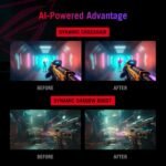 ASUS ROG Strix XG259QNS Gaming Monitor for Esports (25 Inch, FHD (1920 x 1080), 380 Hz (OC), Fast IPS, 1ms GTG (0.3ms minimum), HDR, DisplayWidget Center - Imagen 4