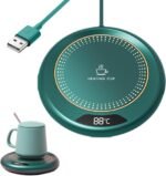 Coffee Cup Warmer, 3 Levels Temperature Cup Warmer for Desk 20W, Electric Device Heating Drinks Tea Milk Kitchen Table Bar Home Gift, Gift Home Dining Room Bar Home - Image 9