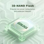 1TB NVMe M.2 SSD PCIe Gen 3x4, Up to 3500MB/s Read, M.2 2280 Internal Solid State Drive, Dynamic SLC Cache, Compatible with PC, Desktop and Laptops(EN680E) - Image 4