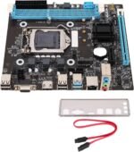 H81 LGA1150 Desktop Computer Motherboard, Micro ATX Gaming Motherboard, Dual Channel DDR3, M.2 NVMe, NGFF SATA 6Gb/s PCIe - Imagen 6