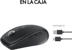 Logitech MX Anywhere 3S Compact Wireless Mouse, Fast Scrolling, 8K dpi, Silent Clicks, Programmable Buttons, USB C, Bluetooth, Windows PC, Linux, Chrome, Mac, Graphite - Imagen 9