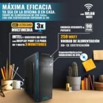 GREED Intel Core i7 6700 Ultra PC - Desktop for Home and Office - Fast PC with 4.0GHz - 16GB RAM - 1TB SSD + 1TB HDD - DVD+RW - USB3.0 - WLAN - Incl. Windows 11 Pro - Imagen 6