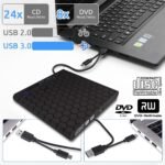 External CD DVD Drive for Laptop USB 3.0 and Type-C Optical DVD Drive ROM Burner Rewriter for Laptop PC Mac OS MacBook WindowsXP /2003, Win 7/8/8.1/10,Vista,Linux,Mac 10 OS System - Image 5
