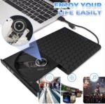 External CD DVD Drive for Laptop USB 3.0 and Type-C Optical DVD Drive ROM Burner Rewriter for Laptop PC Mac OS MacBook WindowsXP /2003, Win 7/8/8.1/10,Vista,Linux,Mac 10 OS System - Image 7