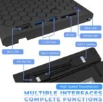 External CD DVD Drive for Laptop USB 3.0 and Type-C Optical DVD Drive ROM Burner Rewriter for Laptop PC Mac OS MacBook WindowsXP /2003, Win 7/8/8.1/10,Vista,Linux,Mac 10 OS System - Image 8