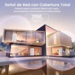 Tenda Nova Mesh MX12 (3-Pack) AX3000 WiFi Mesh Repeater, 2.4GHz/5GHz Dual Band WiFi 6 Repeater, Whole House Router, 3X Gigabit Ports, Backhaul Ethernet, Parental Control, MU-MIMO, OFDMA - Imagen 6