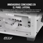 CORSAIR RM850x Shift Fully Modular ATX Power Supply - Modular Side Interface - ATX 3.1 and PCIe 5.1 Compliant - Zero RPM Fan Mode - Efficiency 80 Plus Gold - White - Imagen 5