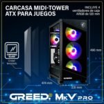 Greed® MK5 Pro - Gaming PC - Intel Core i9-12900KF + Nvidia Geforce RTX 5080 16GB - Ordinateur RGB Rapide + 4K & Raytracing Computer - 5.2 GHz - 32 GB DDR5 RAM - 2TB SSD - WLAN + Win 11 - Image 3