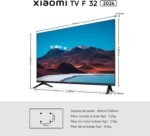 XIAOMI F 32 TV, 32 Inch (81 cm), HD, Smart TV, Fire OS7, Alexa Voice Control, Dolby Audio, DTS Virtual:X, DTS-HD, Compatible with Apple AirPlay, 2025 - Imagen 8