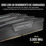 CORSAIR Vengeance DDR5 RAM 32GB (2x16GB) 6000MHz CL30-36-36-76 1.40V Intel XMP Desktop Memory - Black (CMK32GX5M2B6000C30) - Imagen 4