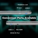 PC Laptop 8GB RAM DDR3 256GB SSD 15.6 Inch 2026 Laptop Office Processor 4425Y (up to 1.7GHz), 1920×1080 Full HD, Win 11, Support Wi-Fi 5 and Bluetooth - Image 6