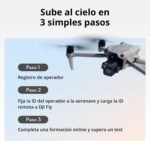 DJI Air 3S Fly More Pack (Remote Control with RC 2 Display), Wide Angle Drone with 1" CMOS and Medium Telecamer, 4K/60 fps, Omnidirectional Obstacle Detection and 3 Batteries to Fly More - Imagen 6