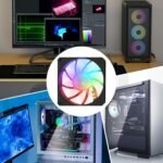 Computer Case Fans, Caseos Fan - RGB Silent Slim CPU Raders Raders for Home Work Game. - Image 5