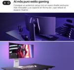 LG 34GS95QE-W Ultragear Monitor, 34", OLED WQHD, (3440x1440), 21:9, 240Hz, 0.03ms, F-Rated, Micro Lens Array+ Technology, DisplayHDR True Black 400, White - Image 8