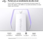 LG 34GS95QE-W Ultragear Monitor, 34", OLED WQHD, (3440x1440), 21:9, 240Hz, 0.03ms, F-Rated, Micro Lens Array+ Technology, DisplayHDR True Black 400, White - Image 12