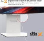 LG 34GS95QE-W Ultragear Monitor, 34", OLED WQHD, (3440x1440), 21:9, 240Hz, 0.03ms, F-Rated, Micro Lens Array+ Technology, DisplayHDR True Black 400, White - Image 14