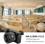 Meike 6.5mm Ultra Wide Fisheye Lens f2.0 Fixed Circular Lens for Sony E Mount Mirrorless ZV-E10 ZVE10 II A5000 A5100 A6000 A6100 A6300 A6400 A6500 A6600 A7III Cameras A9 NEX 3 3 N - Imagen 5