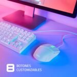 Energy Sistem Gaming Mouse ESG M2 Sniper-Ninja Mouse PC (6400 dpi, USB, RGB LED Lights, 8 Customizable Buttons) - Image 8