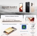 DOOGEE Note56 X Android 16 Free Mobile Phone, 6150mAh 24GB+ 64GB/2TB Smartphone, Octa Core Smartphones HD+ 6.56", Camera 8MP Mobile Phone, Gemini AI/Dual SIM/Face ID/GPS/OTG/Widevine L1 - Image 3