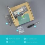 GLOTRENDS PA09-X1 M.2 NVMe to PCIe X1 Adapter for M.2 NVMe SSD 2230/2242/2260/2280, PCIe X1 Installation - Image 4