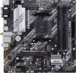 ASUS Prime B550M-A WiFi II AMD B550 Micro-ATX Motherboard (2X M.2, PCIe 4.0, Wi-Fi 6, 1GB Ethernet, HDMI, DVI-D, D-Sub, SATA 6Gbps, USB 3.2 Gen 2 Type-A and Aura Sync RGB Connectors) - Imagen 3