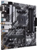 ASUS Prime B550M-A WiFi II AMD B550 Micro-ATX Motherboard (2X M.2, PCIe 4.0, Wi-Fi 6, 1GB Ethernet, HDMI, DVI-D, D-Sub, SATA 6Gbps, USB 3.2 Gen 2 Type-A and Aura Sync RGB Connectors) - Imagen 4