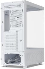 NOX Xtreme Products Hummer Vision White – ATX Semi-Tower | M-ATX, Side and Front Window Tempered Glass, Space for 5 Fans, Compatible with Graphics up to 300 mm, USB 3.0, White - Image 6
