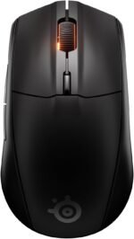 SteelSeries Rival 3 Wireless Gen 2 - Gaming Mouse - 2.4GHz and Bluetooth - TrueMove Air 18000 dpi Optical Sensor - 60M Clicks Durability - Lightweight - 100% PTFE Sliders - Black - Image 5