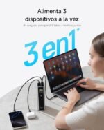 CUKTECH 15 Ultra Power Bank 20000mAh, 3 Ports 210W Max Total Power, Portable Battery with PPS PD3.1 and TFT Display, External Battery Fast Charging for MacBook Air/Pro/iPad/iPhone 16/Samsung/Xiaomi - Image 6