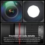 Lightdow E 85mm F1.8 Manual Lens for SONY E-Mount, Mirrorless Camera, Aluminium Body, Manual Focus Lens, Compatible with Sony FE Mount α, α9, A7, A7R, A7S, A6000, ZV-E10, A5100, Nex Series - Imagen 5