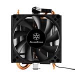 SilverStone Technology SST-KR01 Kryton Low Profile CPU Radiator PWM Fan 80mm Height 54mm AMD AM2/AM3/AM4/FM1/FM2 Base - Image 3