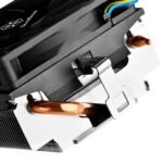 SilverStone Technology SST-KR01 Kryton Low Profile CPU Radiator PWM Fan 80mm Height 54mm AMD AM2/AM3/AM4/FM1/FM2 Base - Image 9
