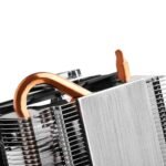 SilverStone Technology SST-KR01 Kryton Low Profile CPU Radiator PWM Fan 80mm Height 54mm AMD AM2/AM3/AM4/FM1/FM2 Base - Image 13