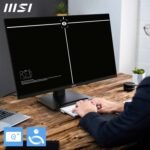 MSI Pro MP275QPG 27" WQHD Professional Monitor, 2560 x 1440 IPS Panel, 100 Hz, VESA Mount, Adaptive Sync, 4-Way Adjustable, HDMI 2.0b, Black - Image 5