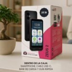 SPC Zeus 2 + Case | Smartphone for Elderly Compatible with App for Control and Remote Location | Easy Mode, Physical Buttons, XXL Icons | 5" Screen, Two Cameras, 64GB | Charging Dock, SOS Button - Image 6