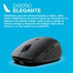 JLab GO Charge Wireless Mouse – Connection via Bluetooth or USB Receiver, Ergonomic Multi-Device, Compatible with Computer/Laptop/Mobile/Tablet, Rechargeable, Travel Design - Image 5