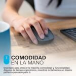 JLab GO Charge Wireless Mouse – Connection via Bluetooth or USB Receiver, Ergonomic Multi-Device, Compatible with Computer/Laptop/Mobile/Tablet, Rechargeable, Travel Design - Image 7