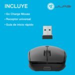 JLab GO Charge Wireless Mouse – Connection via Bluetooth or USB Receiver, Ergonomic Multi-Device, Compatible with Computer/Laptop/Mobile/Tablet, Rechargeable, Travel Design - Image 9