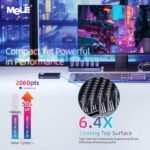 MeLE N150 Fanless Mini PC 16GB RAM LPDDR5 512GB SSD, Small Cyber X1 Desktop Computer with Win-11-Pro, Support Triple 4K Display via Dual HDMI and USB-C All-in-One - Imagen 4