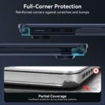 EooCoo Ultra Thin Case Compatible with MacBook Air 13 Inch M4 M3 M2 2025 2024 2022 Hard Shell for Mac Book Air 13.6 inch Case A3240 A3113 A2681 - Midnight Blue Matte Cover [Mac Midnight] - Image 4