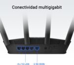 ASUS RT-BE55 - AiMesh Extendable Smart Router with WiFi 7 (802.11be) Dual Band, 3600 Mbps, 2.5G Port, up to 3 SSIDs for IoT Devices, Parental Controls and VPN, Network Security - Imagen 6