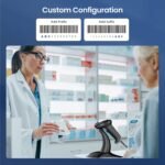 Eyoyo 2D Barcode Scanner, Wired USB, QR Code Scanner with Stand, Hands Free Auto Detection Scanner, Screen Scan Barcode Reader for - Image 7