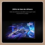 SAMSUNG LS27FG530EUXEN 27" QHD Odyssey G5 Gaming Monitor (2560 x 1440 16:9, 200Hz, 1ms, IPS Panel, HDR10, AMD FreeSync Premium, Black Equalizer), Black, 2025 Version - Image 3