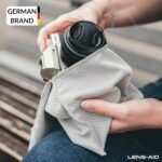 LENS-AID Camera wrap, lens, etc., Camera bag, DSLR protection, Digital Camera, Wrap Bag, grey, Casual - Image 3